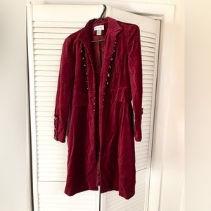 Long women’s vintage jacket